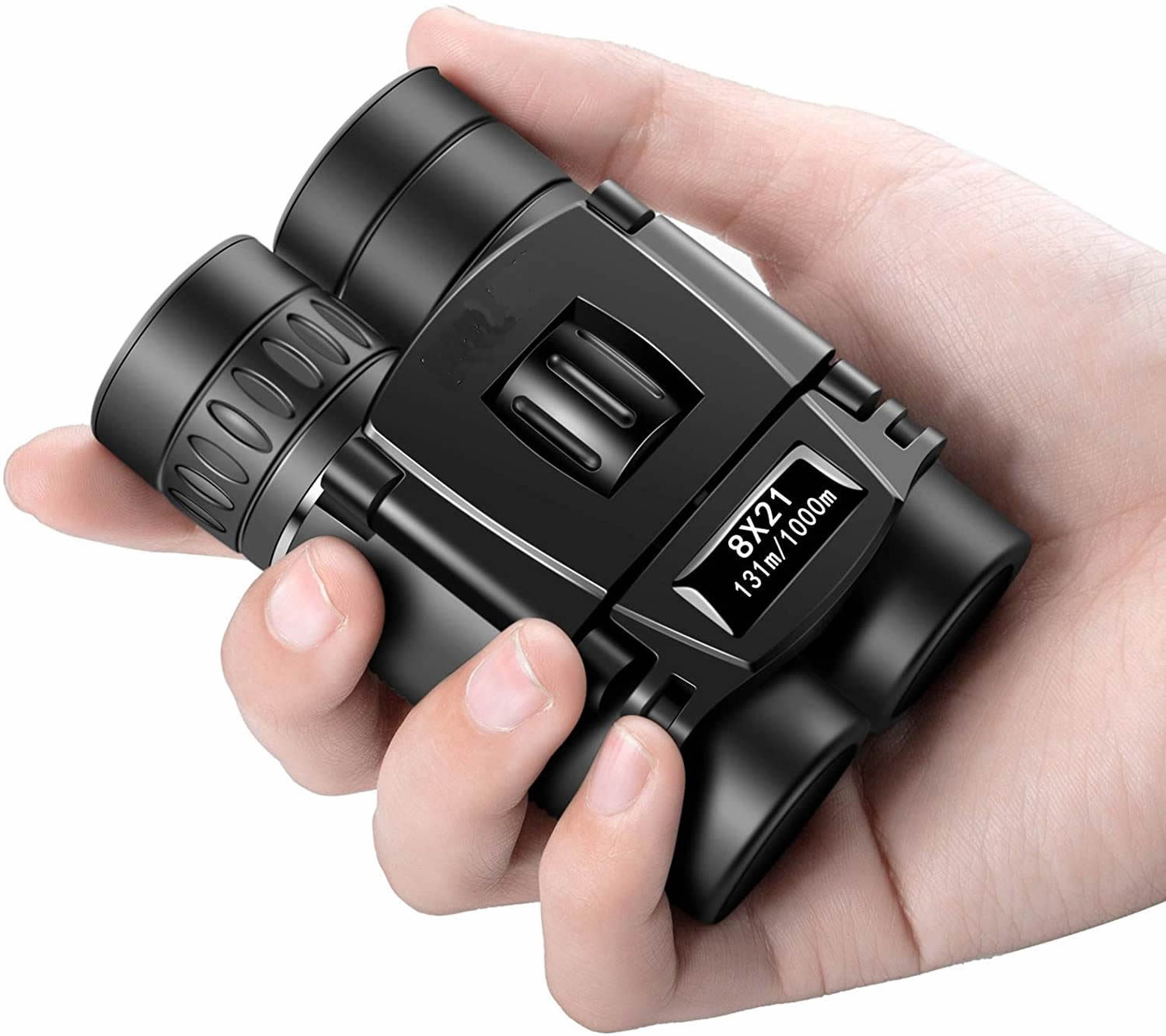 Hawkko 8x21 Small Compact Lightweight Binoculars for Adults Kids Bird Watching Traveling Sightseeing.Mini Pocket Folding Binoculars for Concert Theater Opera