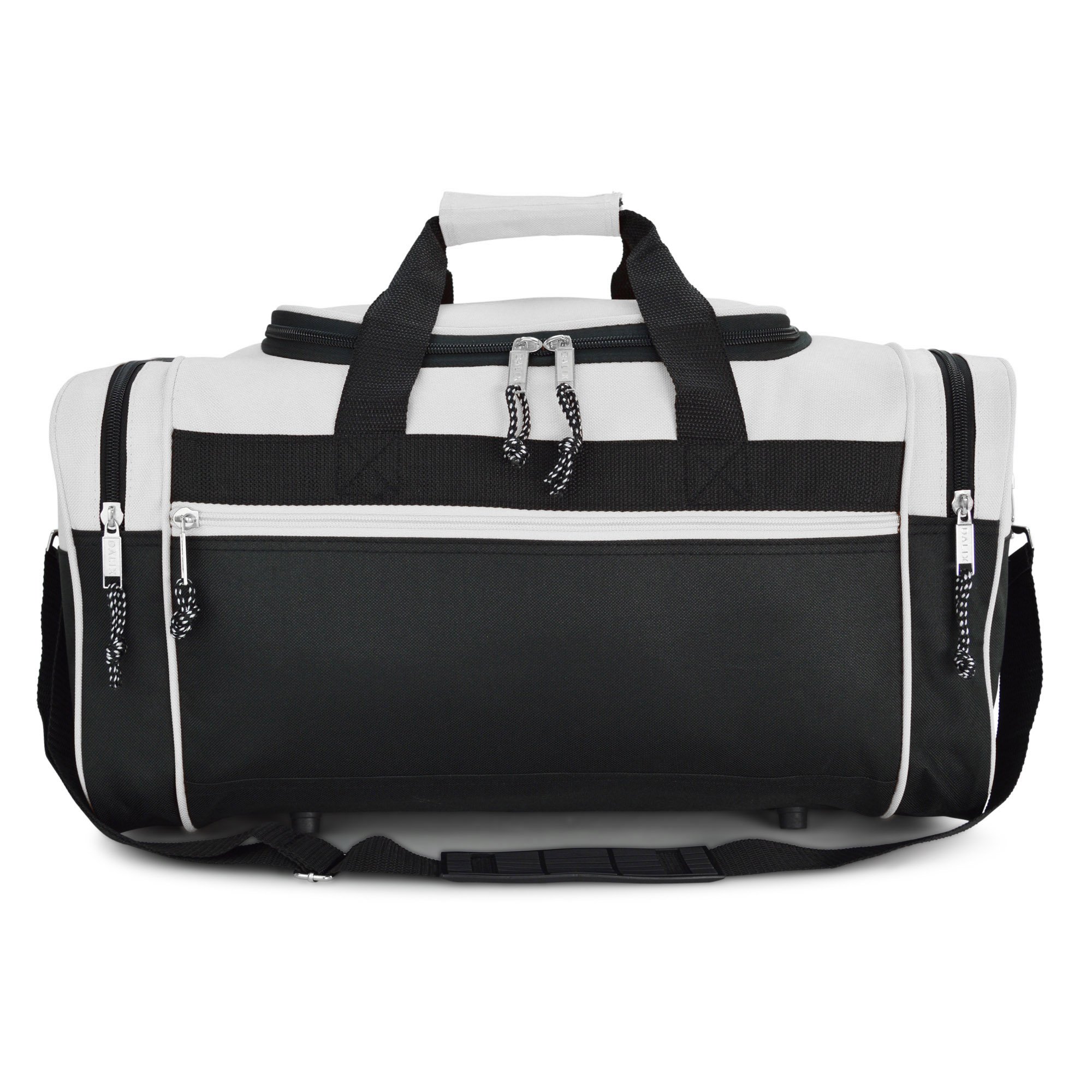 Hawkko 21" Sports Duffle Bag Gym Travel Pack in White