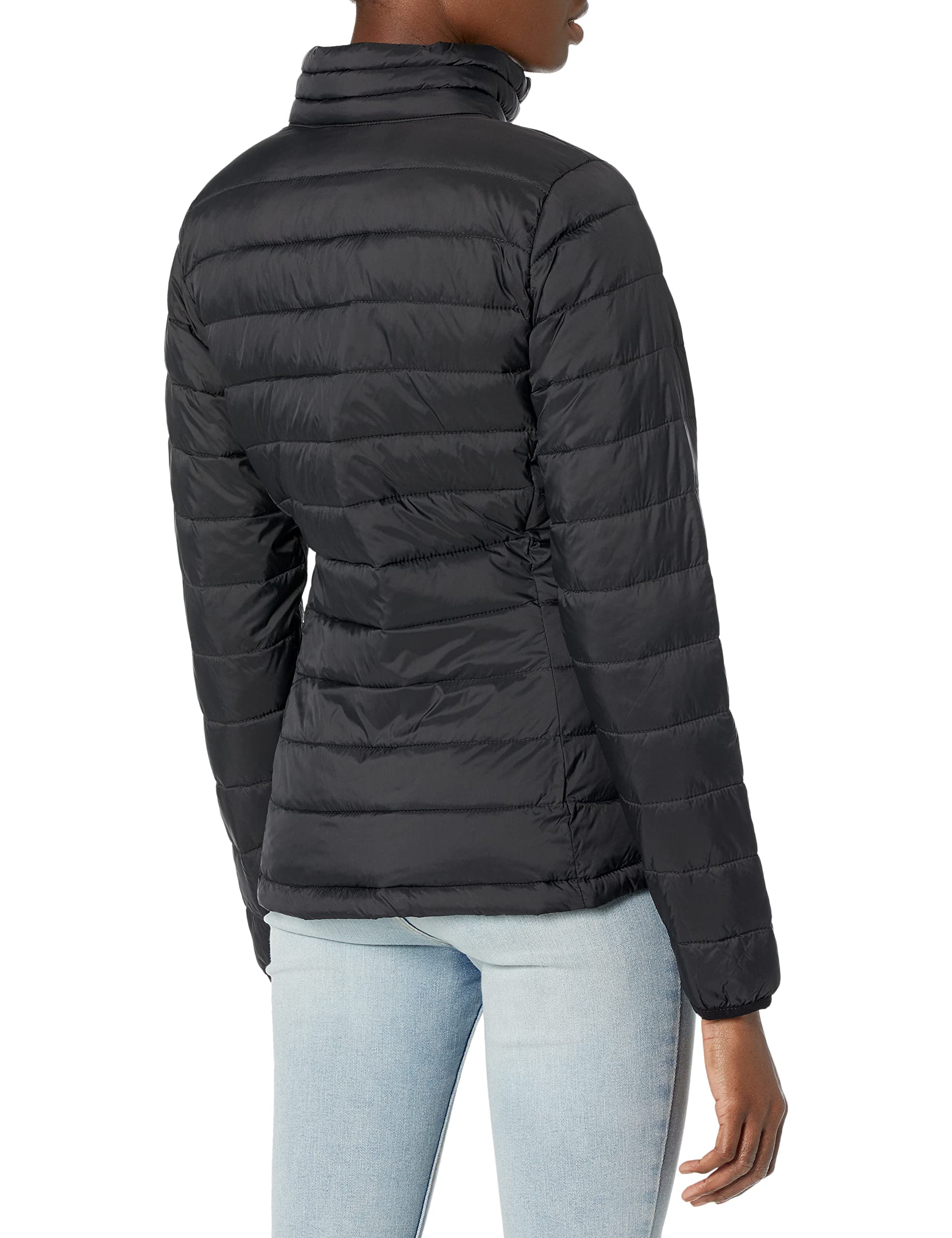 Hawkko Women's Lightweight Long-Sleeve Water-Resistant Puffer Jacket (Available in Plus Size)