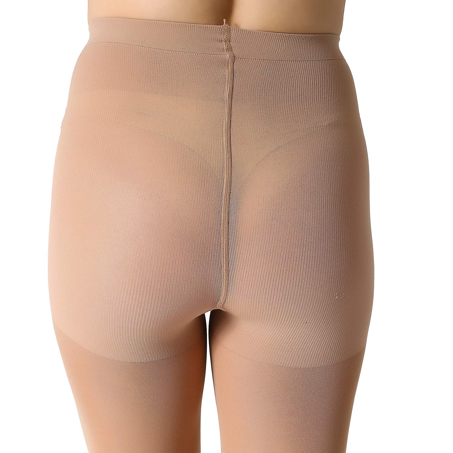 Hawkko Run Resistant Control Top Panty Hose Opaque Tights