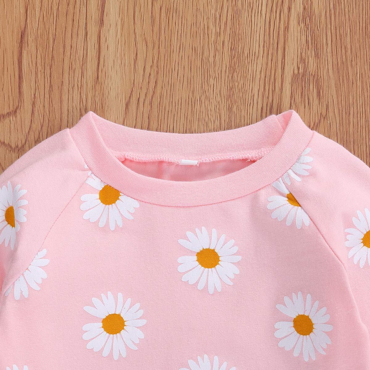 Hawkko Newborn Infant Baby Girl Clothes Set Long Sleeve Sweatshirts Tops Pants Outfits Clothing Gifts 3 6 9 12 18 24 Months Pink